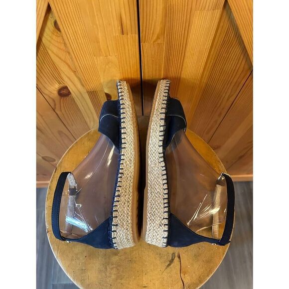 Cole Haan Womens Cloudfeel Navy Espadrille Sandal Women's Size 7.5B - Picture 6 of 8